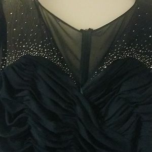 Alex Evenings Navy Dress